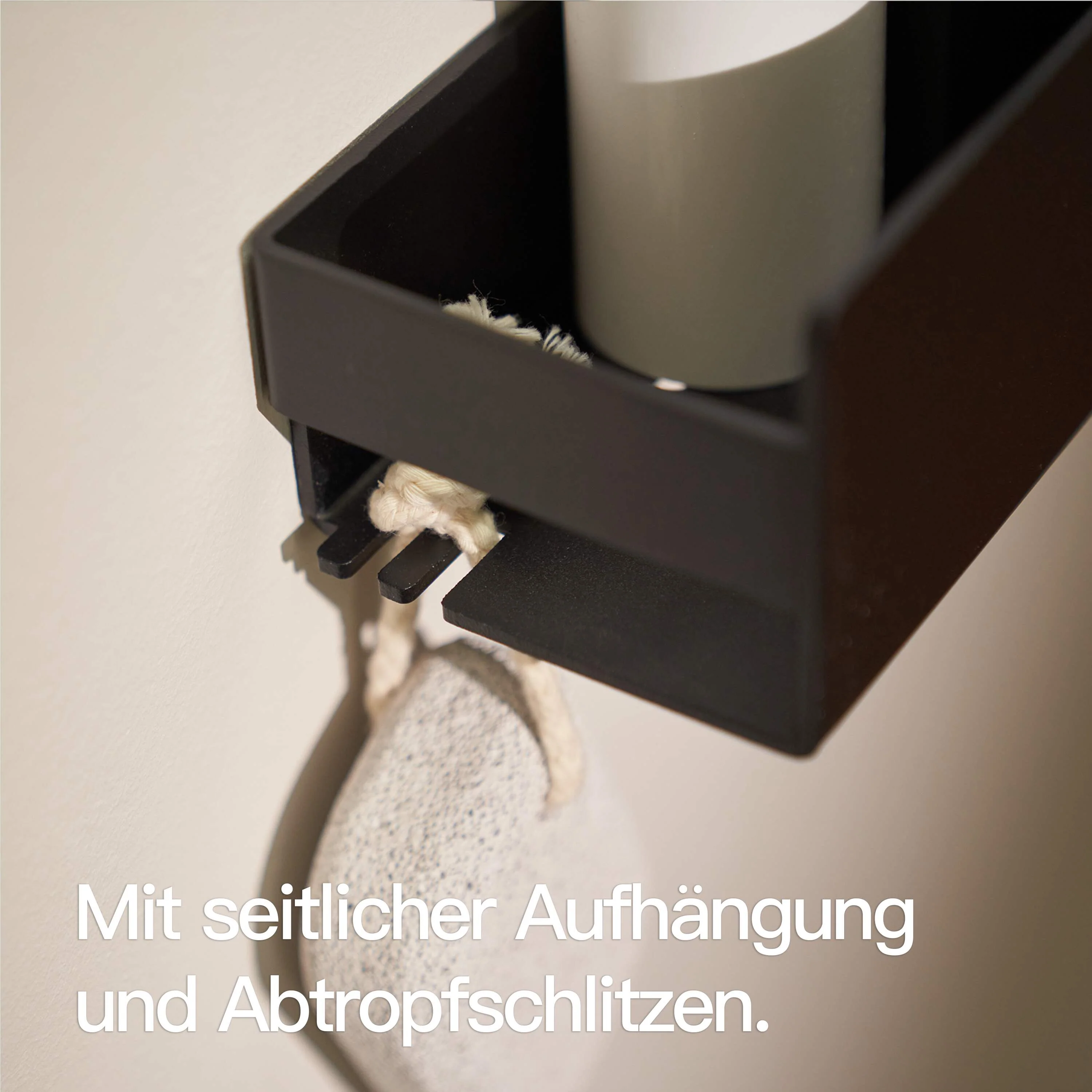 Duschablage ohne Bohren Schwarz - Image 13