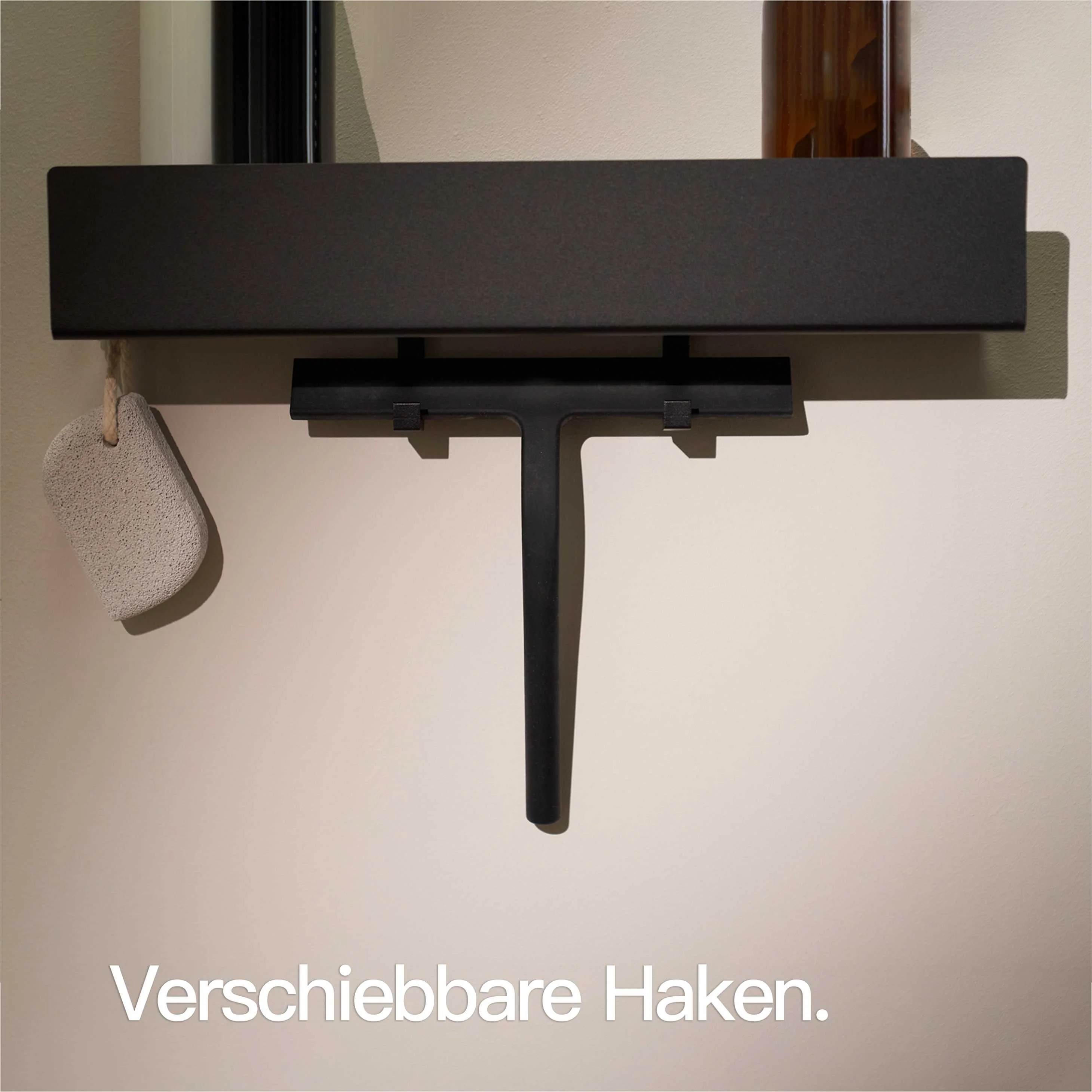 Duschablage ohne Bohren Schwarz - Image 6