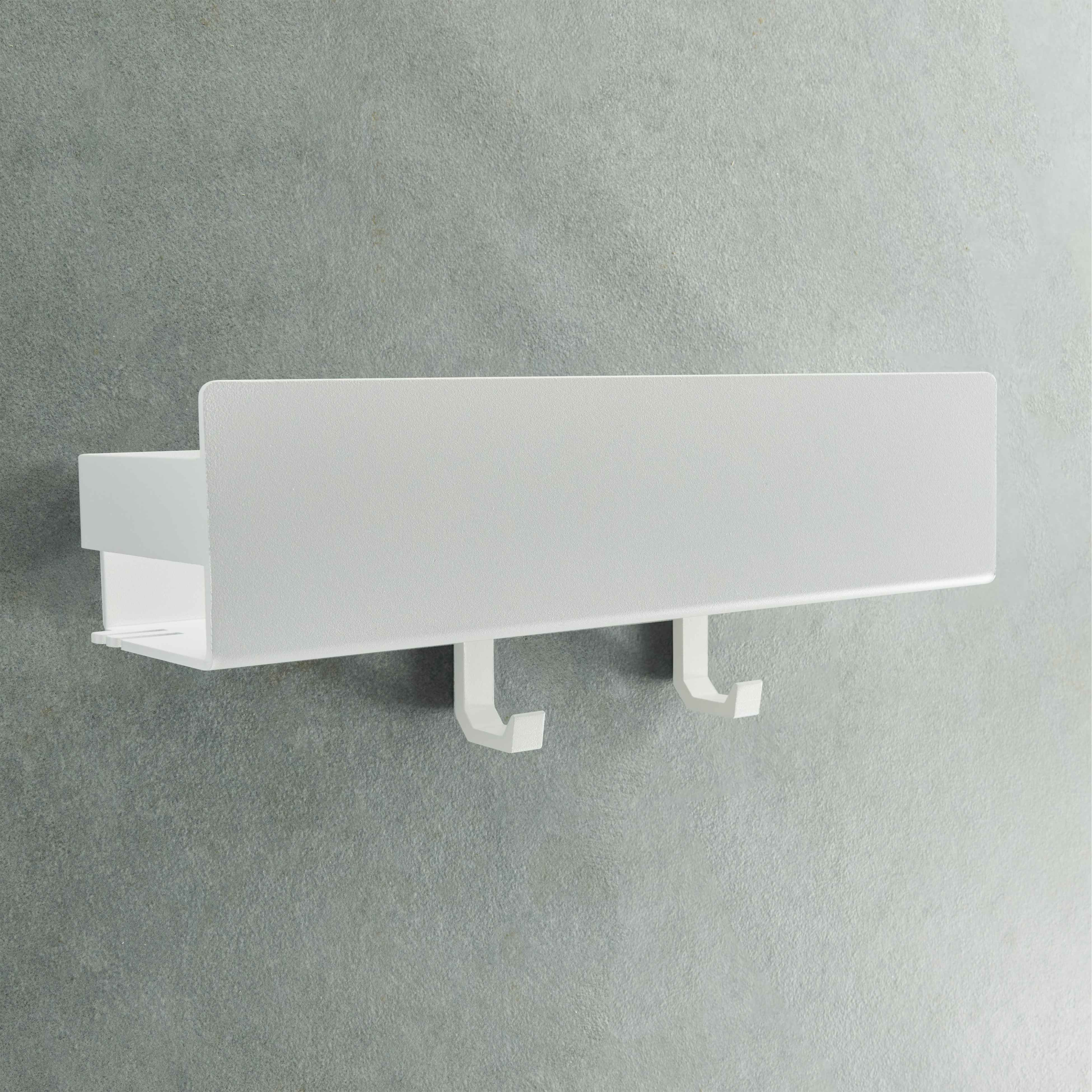 Duschablage ohne Bohren Weiß - Image 11