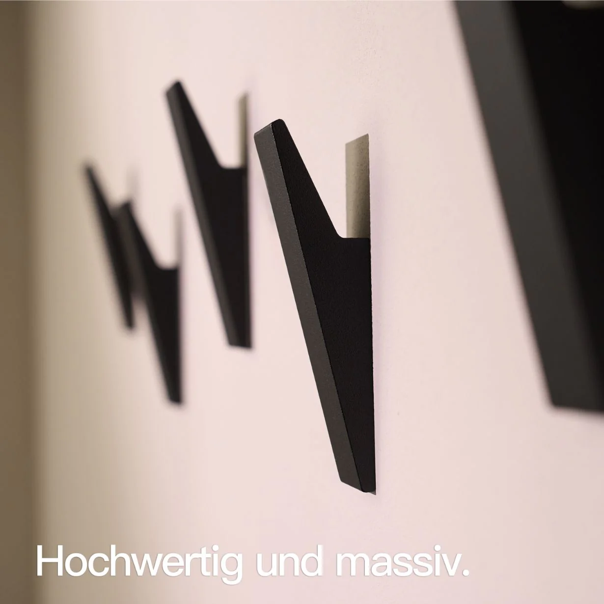 Garderobenhaken Schwarz - Image 3