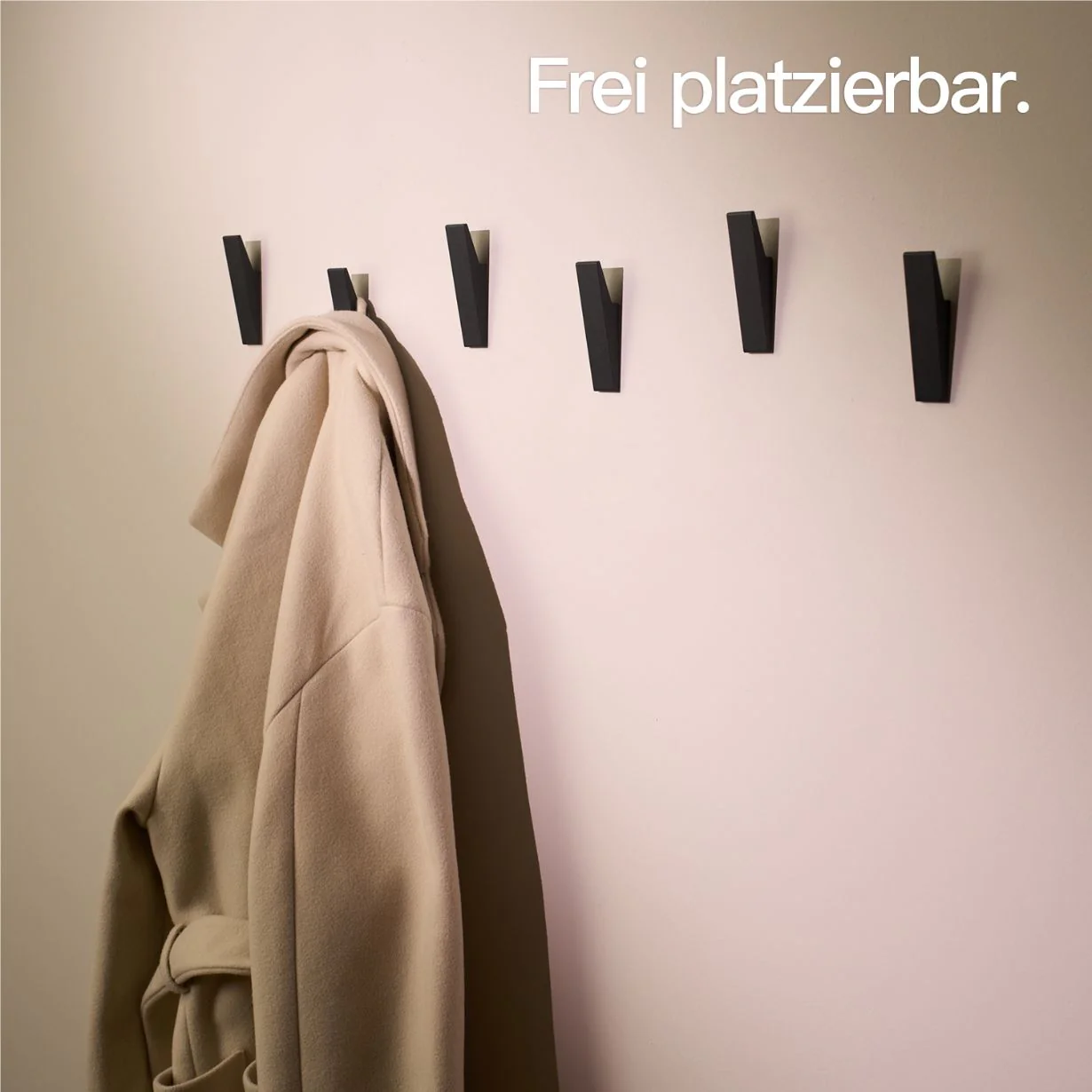 Garderobenhaken Schwarz - Image 4