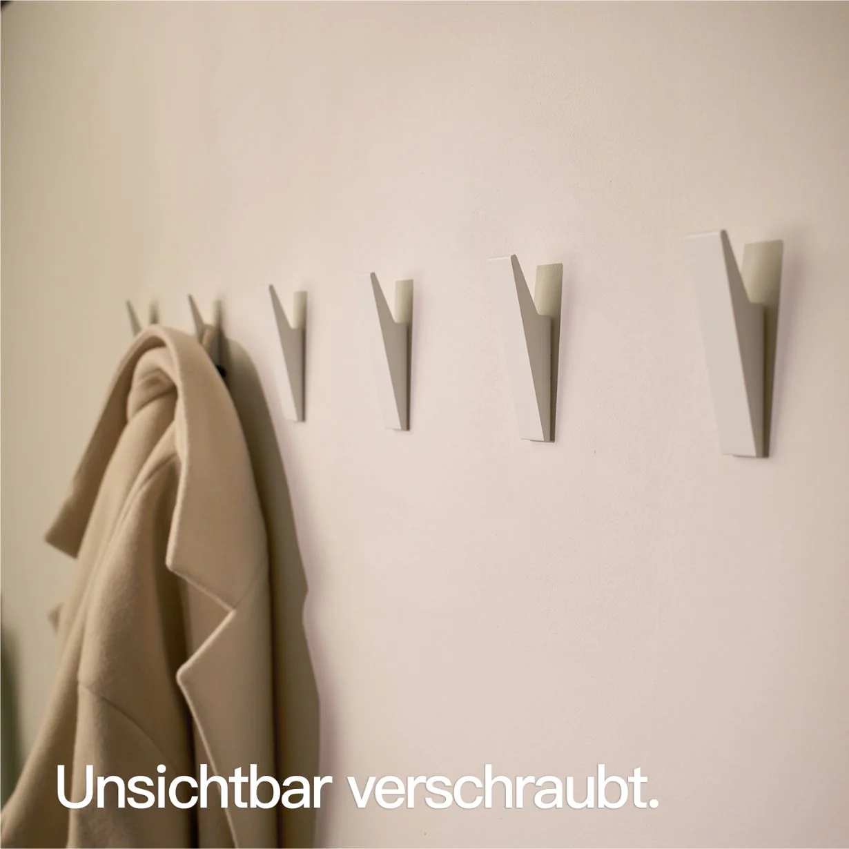 Garderobenhaken Weiß - Image 5
