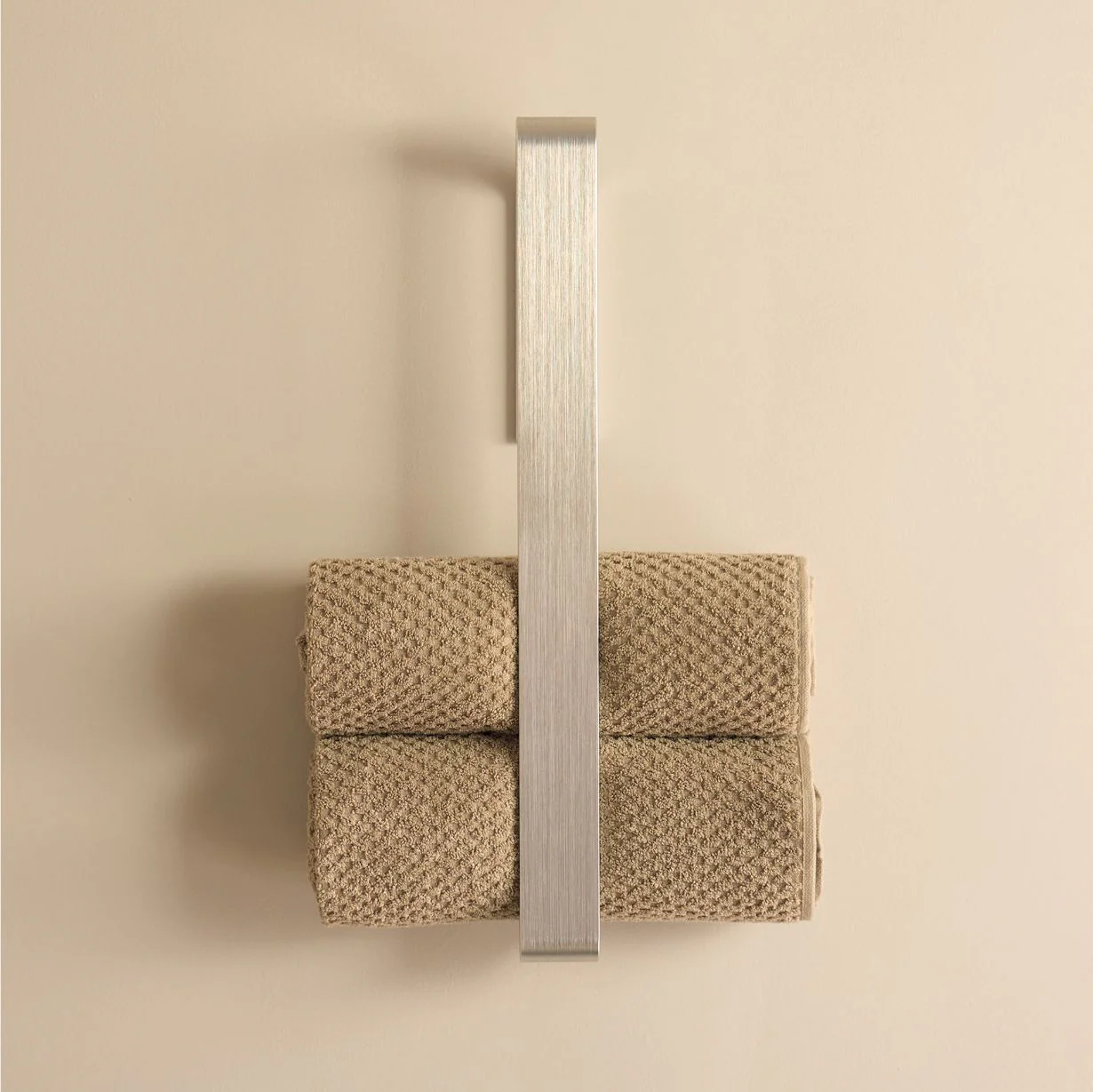 Gästehandtuchhalter ohne Bohren Silber - Image 5