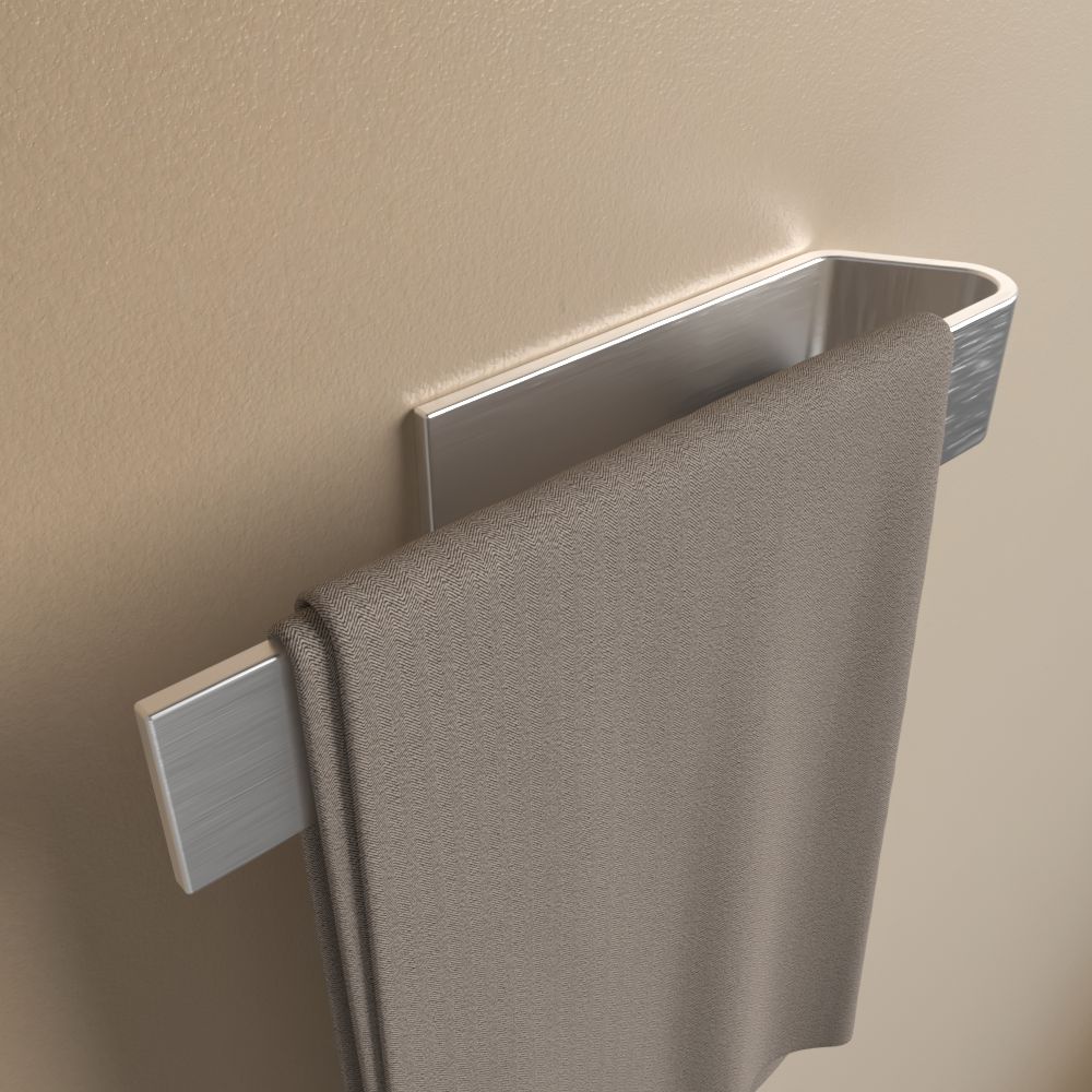 Handtuchhalter ohne Bohren Silber - Image 13