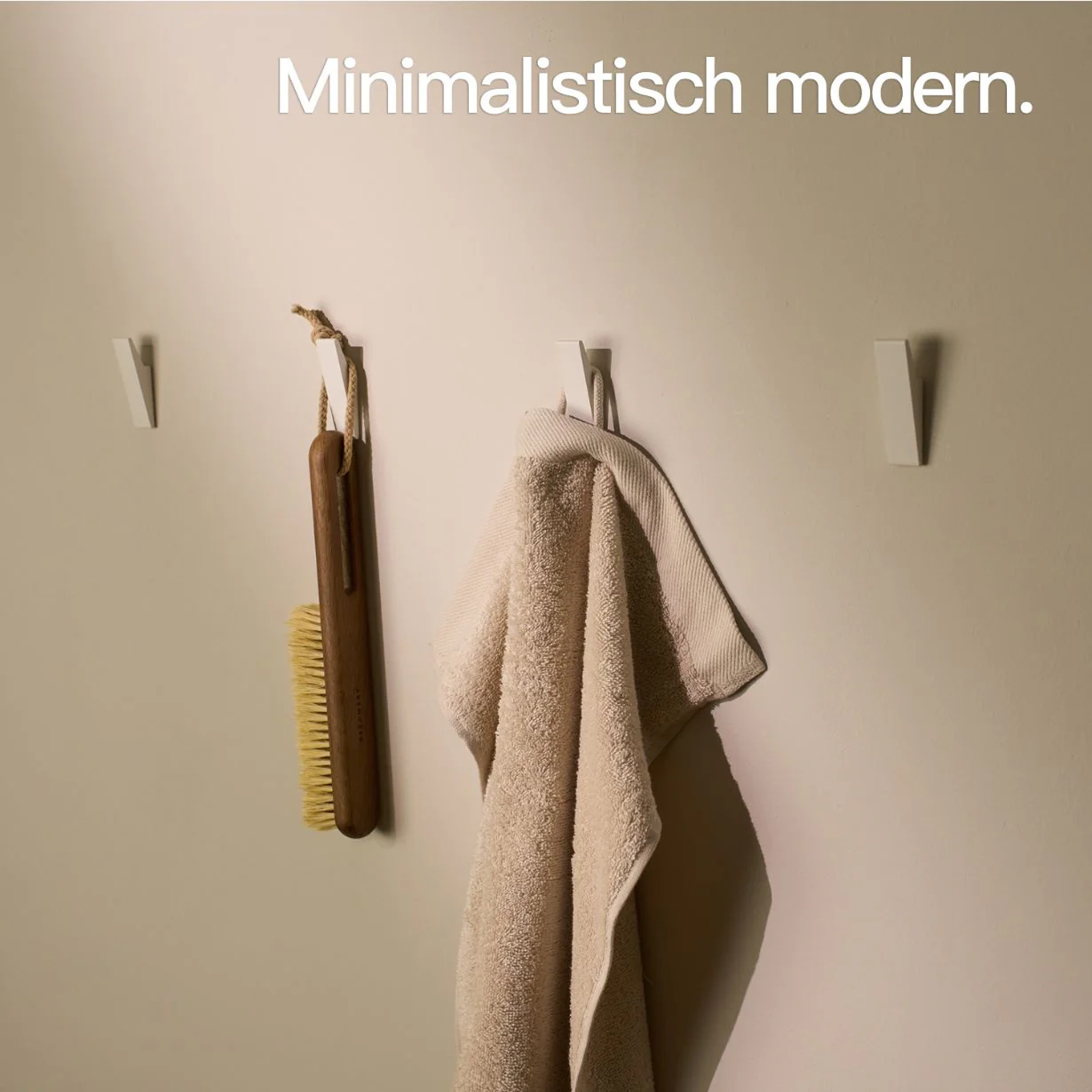 Klebehaken Weiß (4 Stück) - Image 2