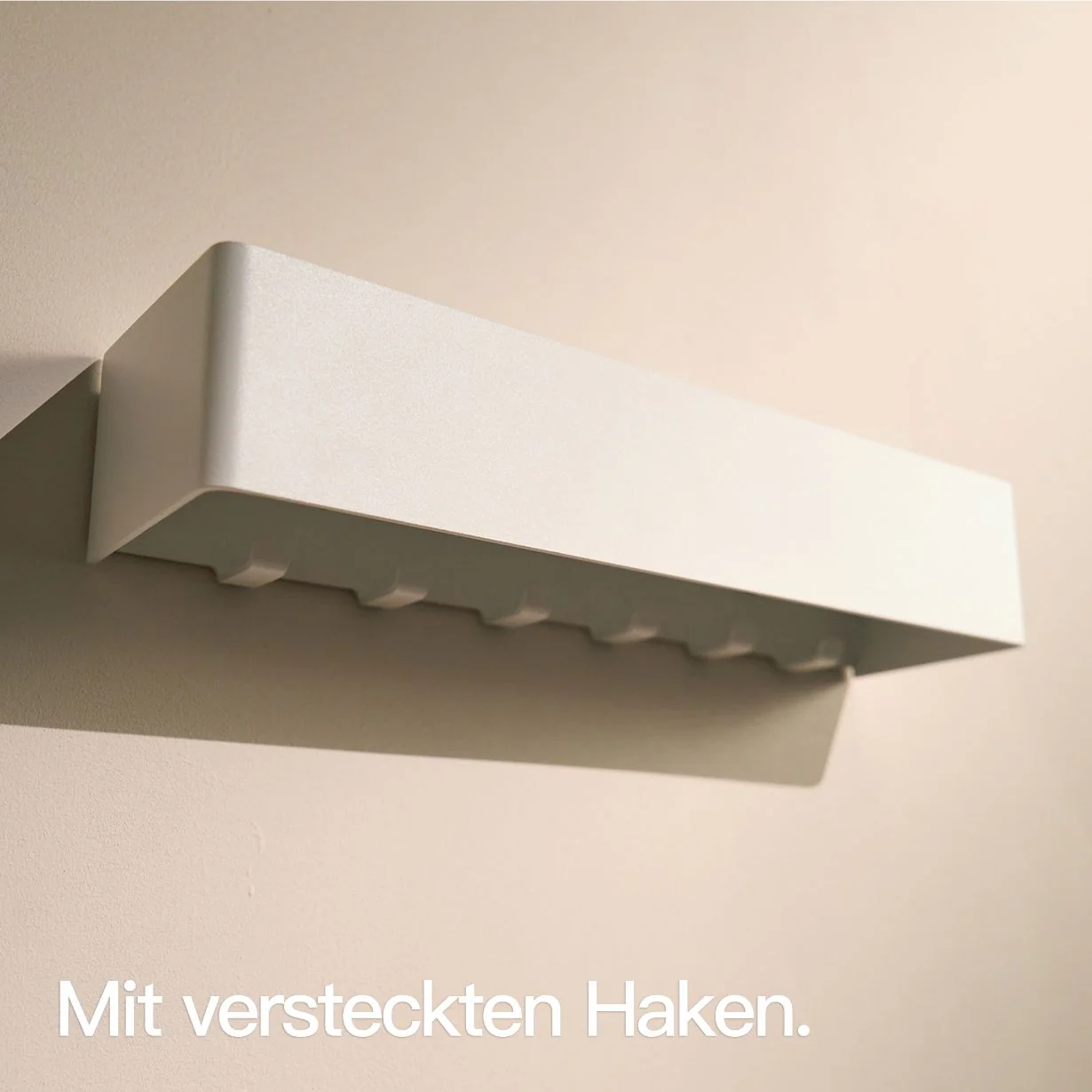 Minimalistisches Schlüsselbrett Weiß - Image 3