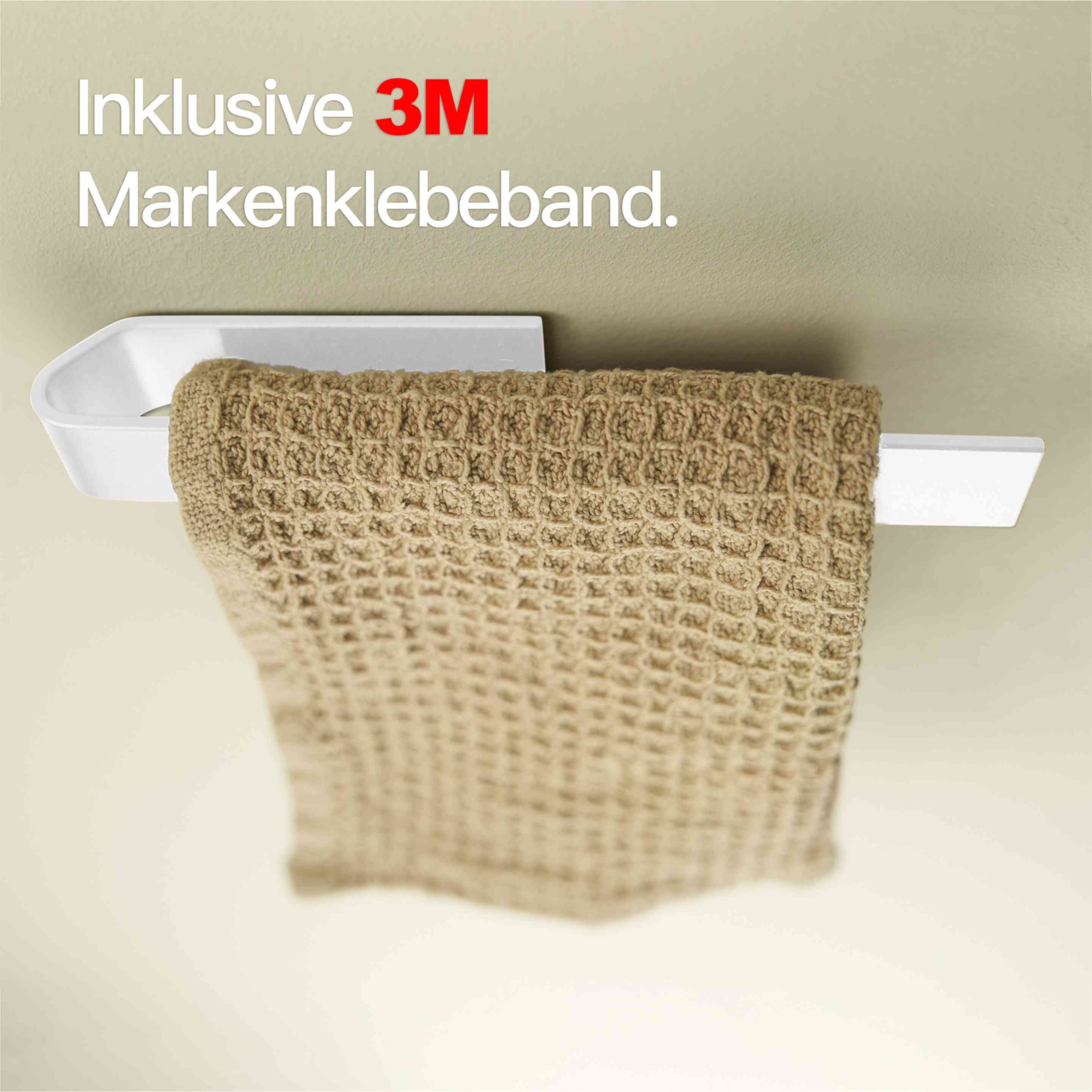 Spültuchhalter ohne Bohren Weiß - Image 4