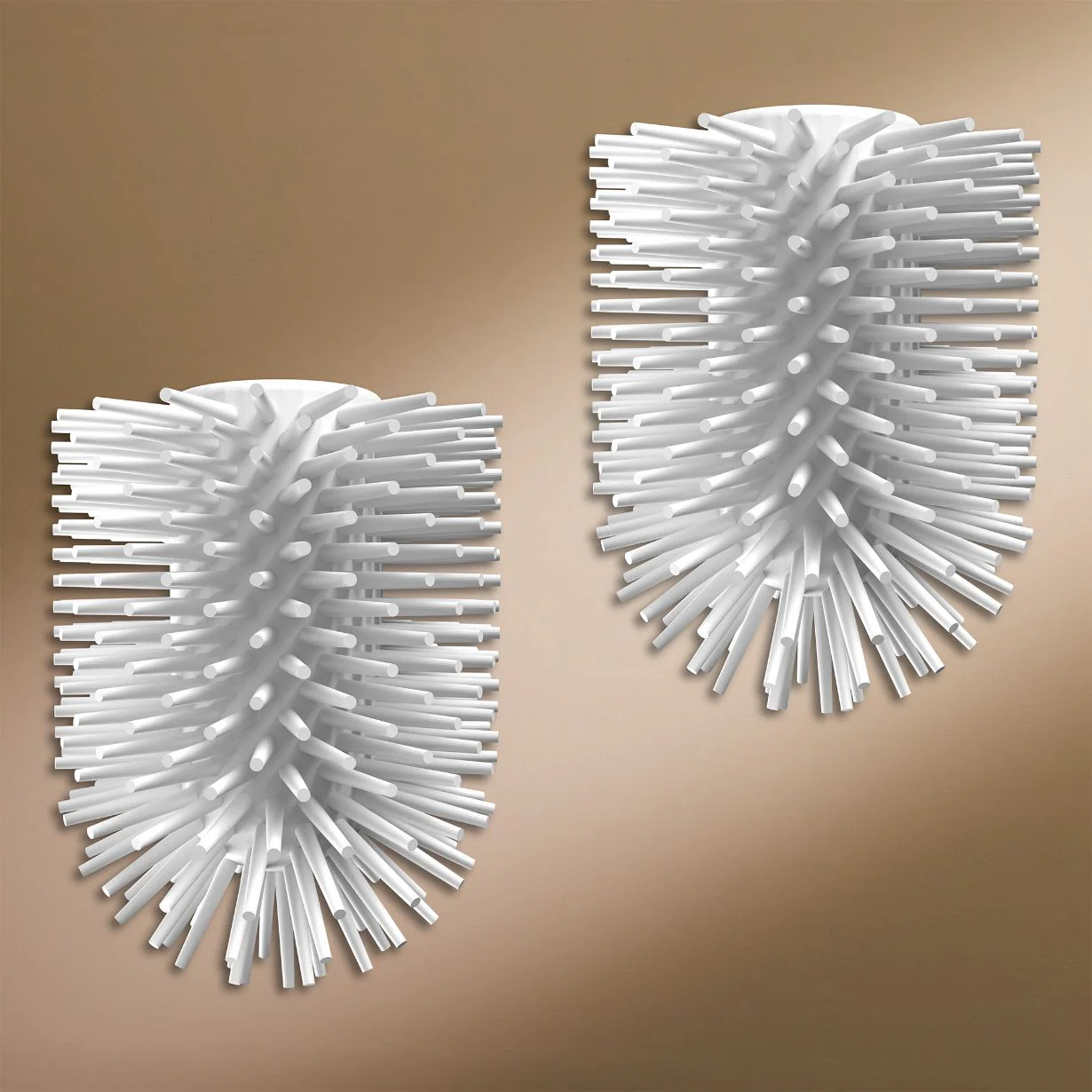 Toilettenbürstenhalter ohne Bohren Weiß - Image 9