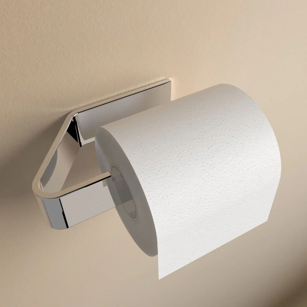 Toilettenpapierhalter ohne Bohren Chrom