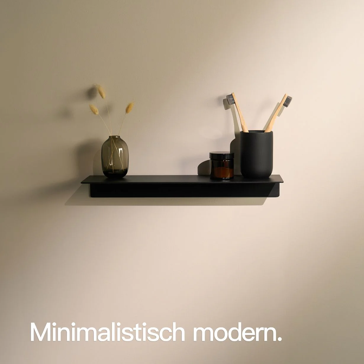 Wandregal ohne Bohren Schwarz - Image 18